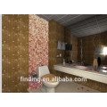 Low Price Mixed Color Waterproof Bathroom Mosaic Panel Manufacturer from China